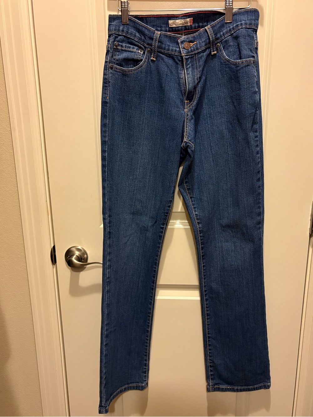 Levi's Women's Boot Cut 515 Jeans in Indigo Blue